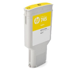 HP 745 300-ml Yellow Ink Cartridge